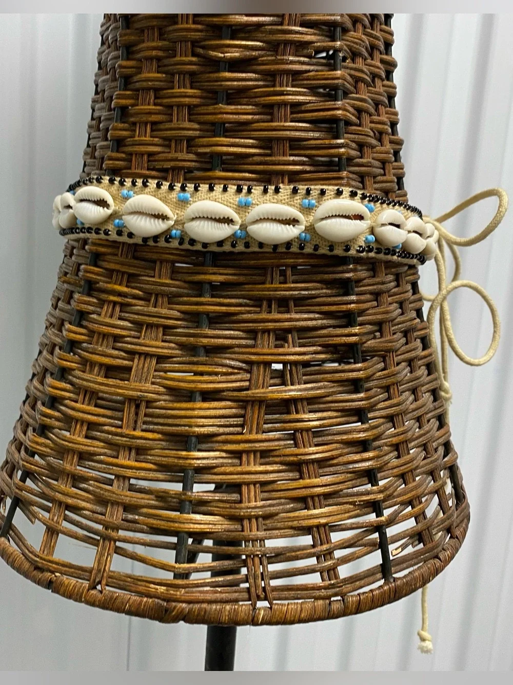 Vintage Handmade Puka Shell Beaded Belt